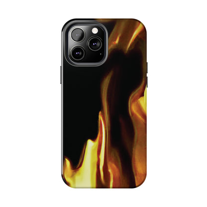 Tough Apple iPhone Cases Ft. Abstract Flames