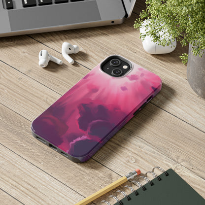 Tough Case-Mate iPhone Case Ft. Abstract Pink Sky