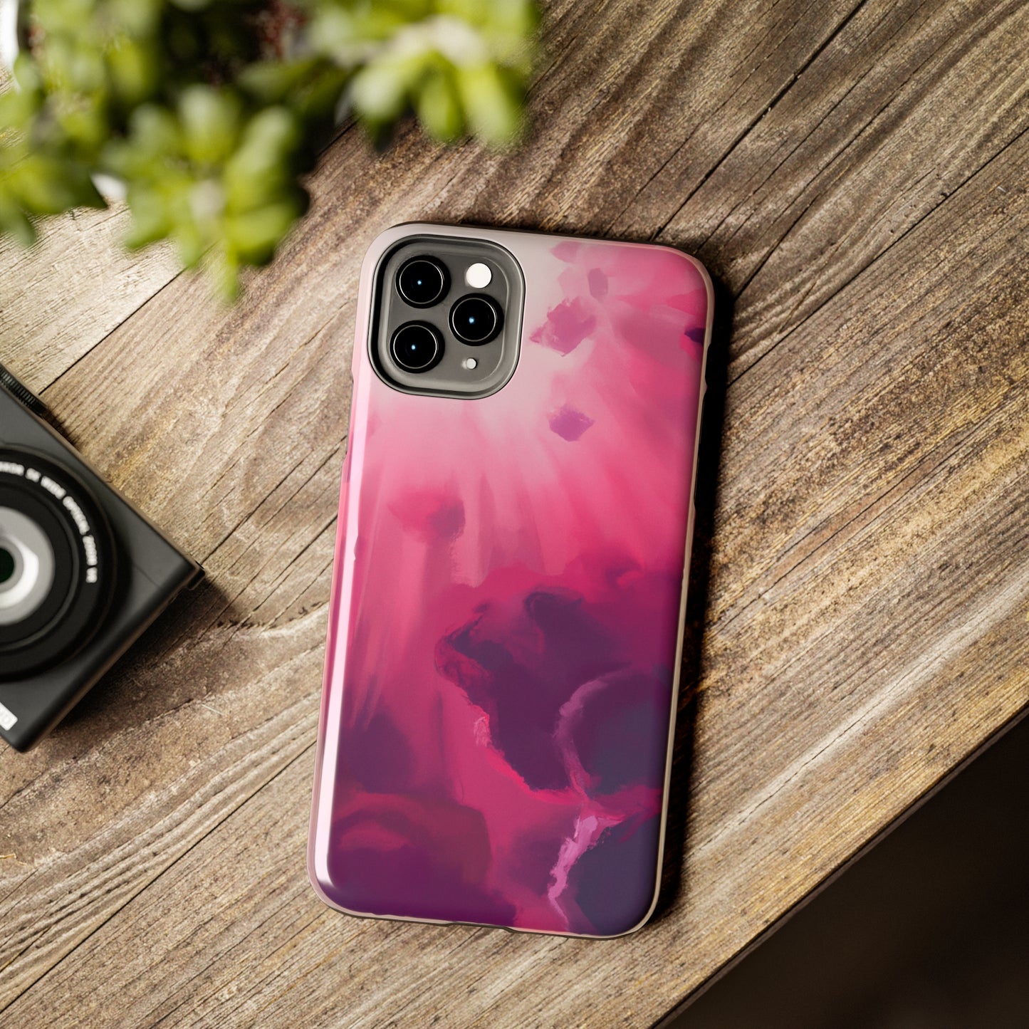 Tough Case-Mate iPhone Case Ft. Abstract Pink Sky