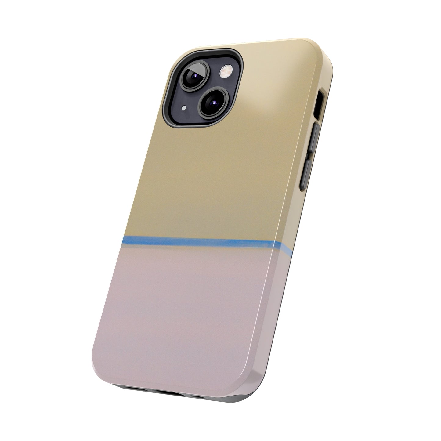 Strong Apple iPhone Case Ft. Minimal Thin Stripe