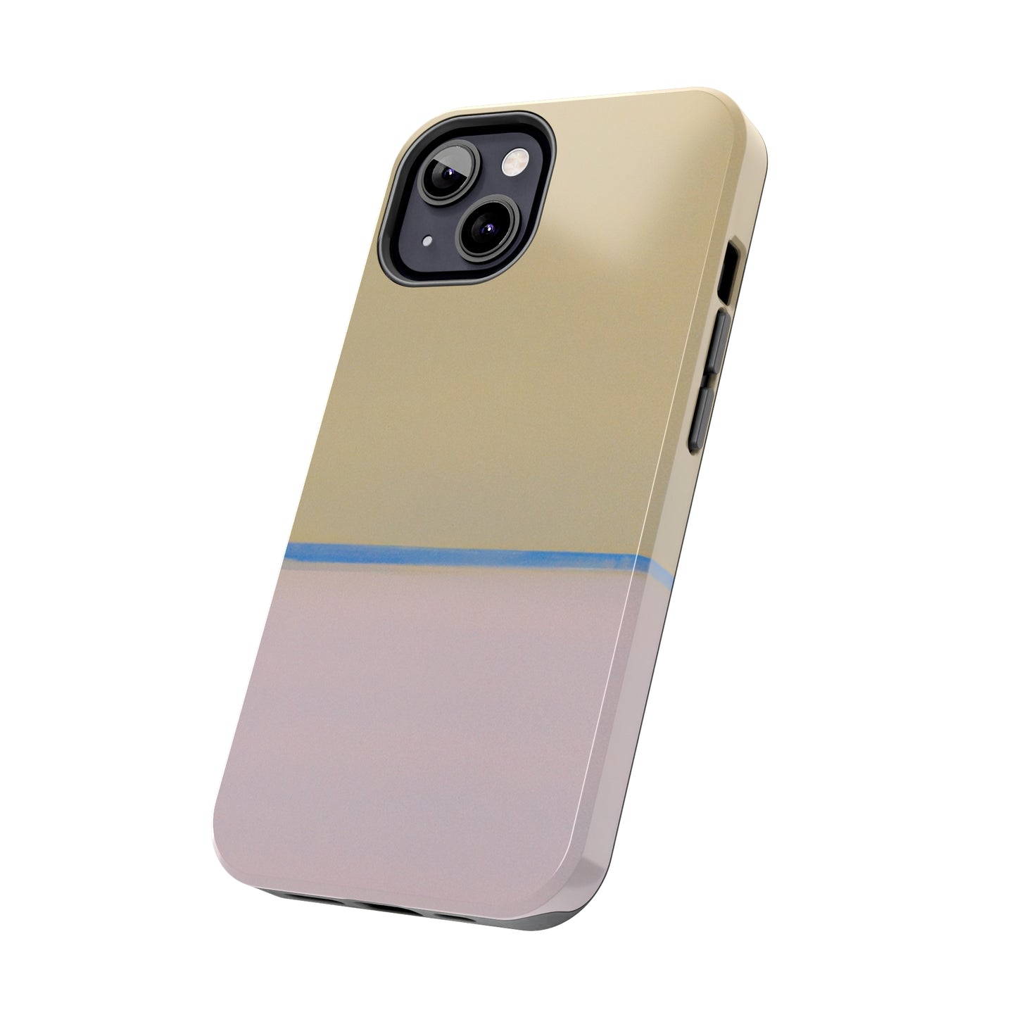 Strong Apple iPhone Case Ft. Minimal Thin Stripe