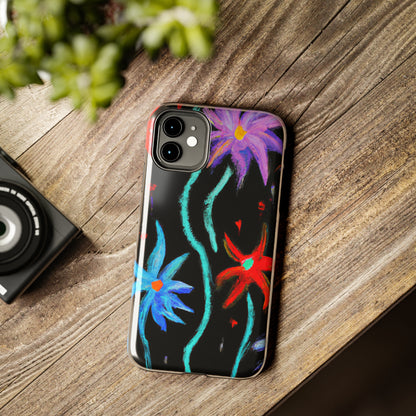 Tough Case-Mate iPhone Case Ft. Abstract Flowers