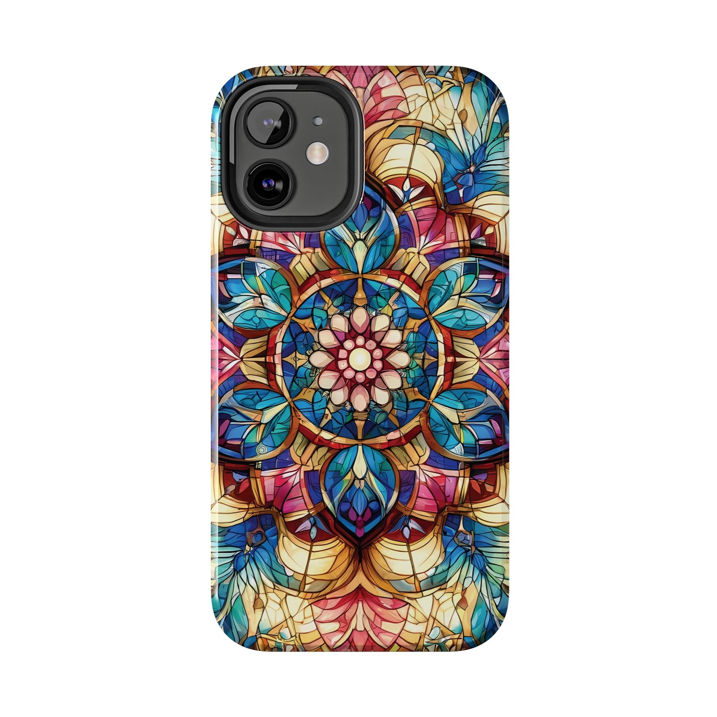 ToughDrop Apple iPhone Case Ft. Stained Glass Fractal