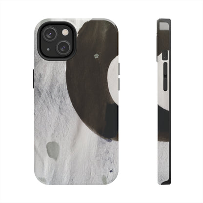 Strong Apple iPhone Case Ft. Abstract Half Circle