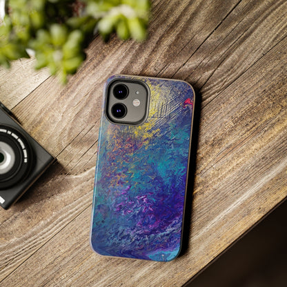 Tough Case-Mate iPhone Cases Ft. Abstract Blue Waterfall