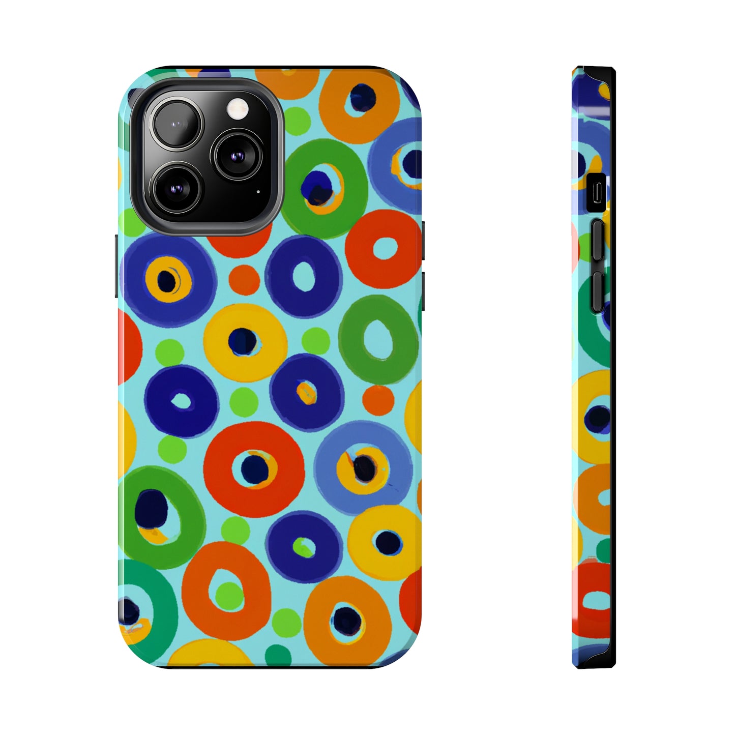 Tough Case-Mate iPhone Case Ft. Vivid Circles