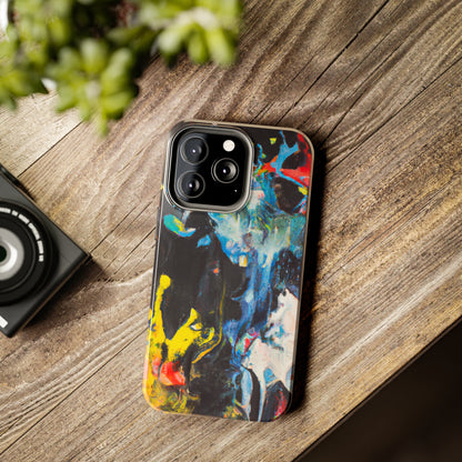 Tough Case-Mate iPhone Case Ft. Blue Splat