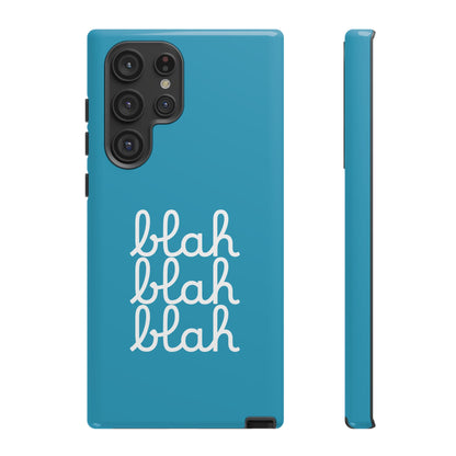 Tough Phone Case Ft. blahblahblah Turquoise