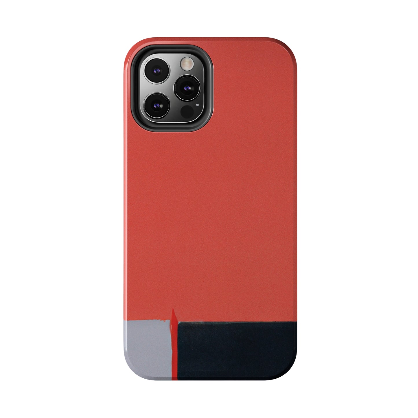 Strong Apple iPhone Case Ft. Minimal Orange