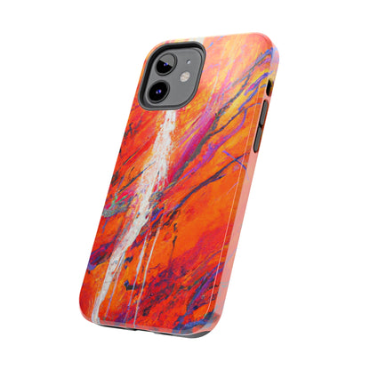 Tough Apple iPhone Cases Ft. Abstract Halloween Forest