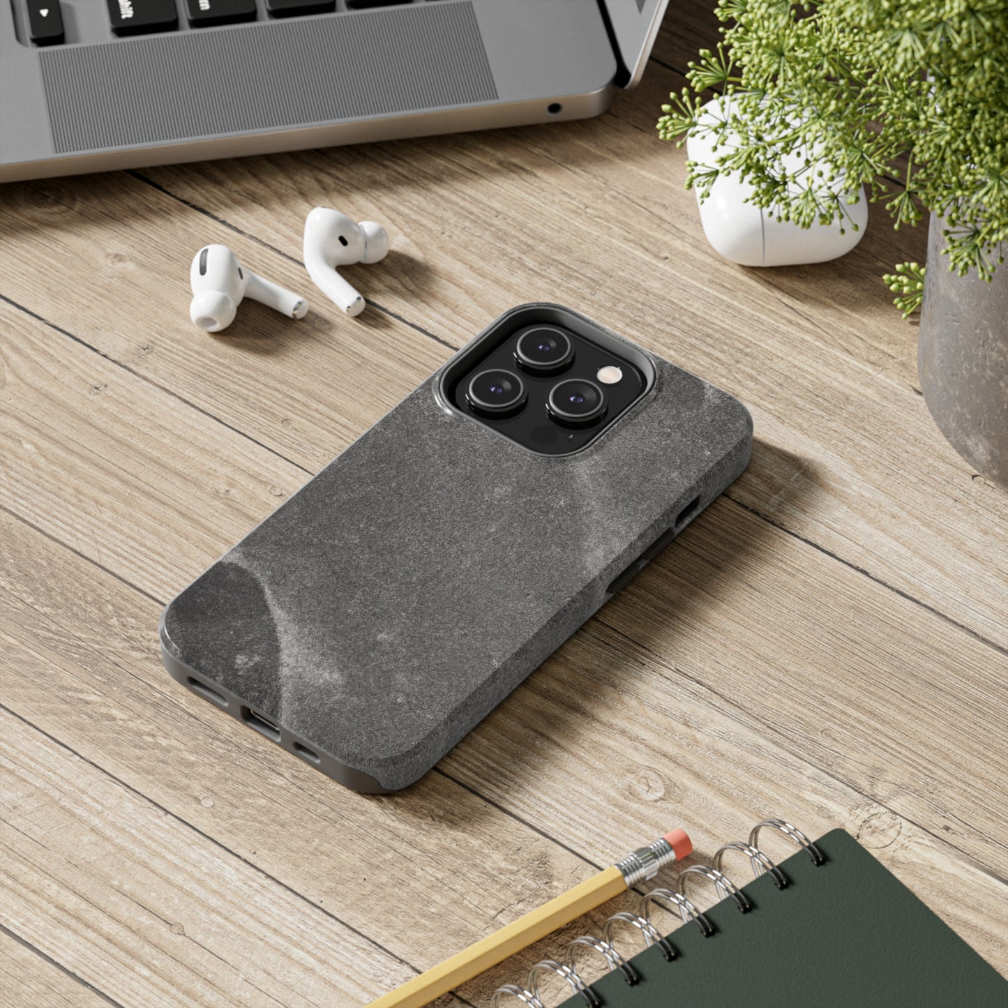 Strong Apple iPhone Case Ft. Dark Marble