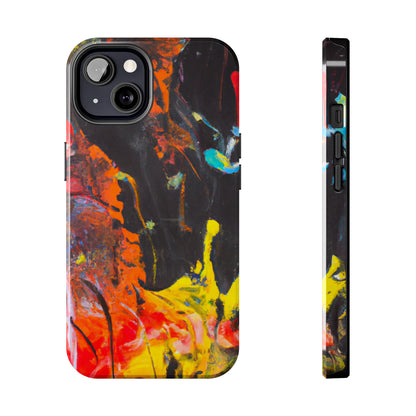 Tough Case-Mate iPhone Case Ft. Abstract Orange