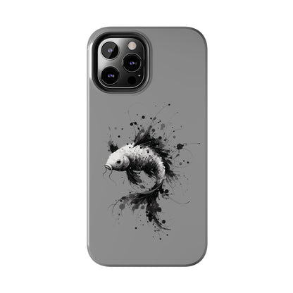 ToughDrop Apple iPhone Case Ft. Ink Blot Koi