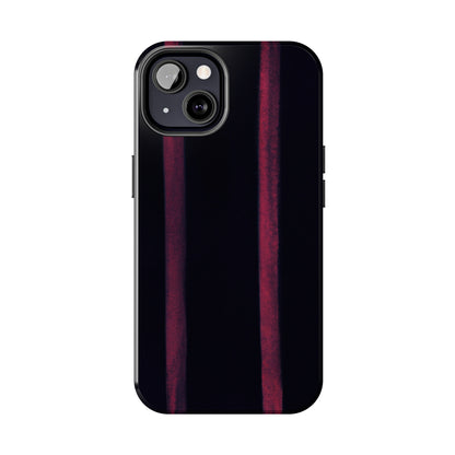 Tough Apple iPhone Cases Ft. Dark Stripes