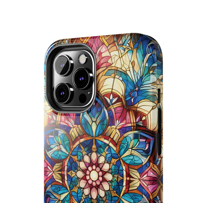 ToughDrop Apple iPhone Case Ft. Stained Glass Fractal