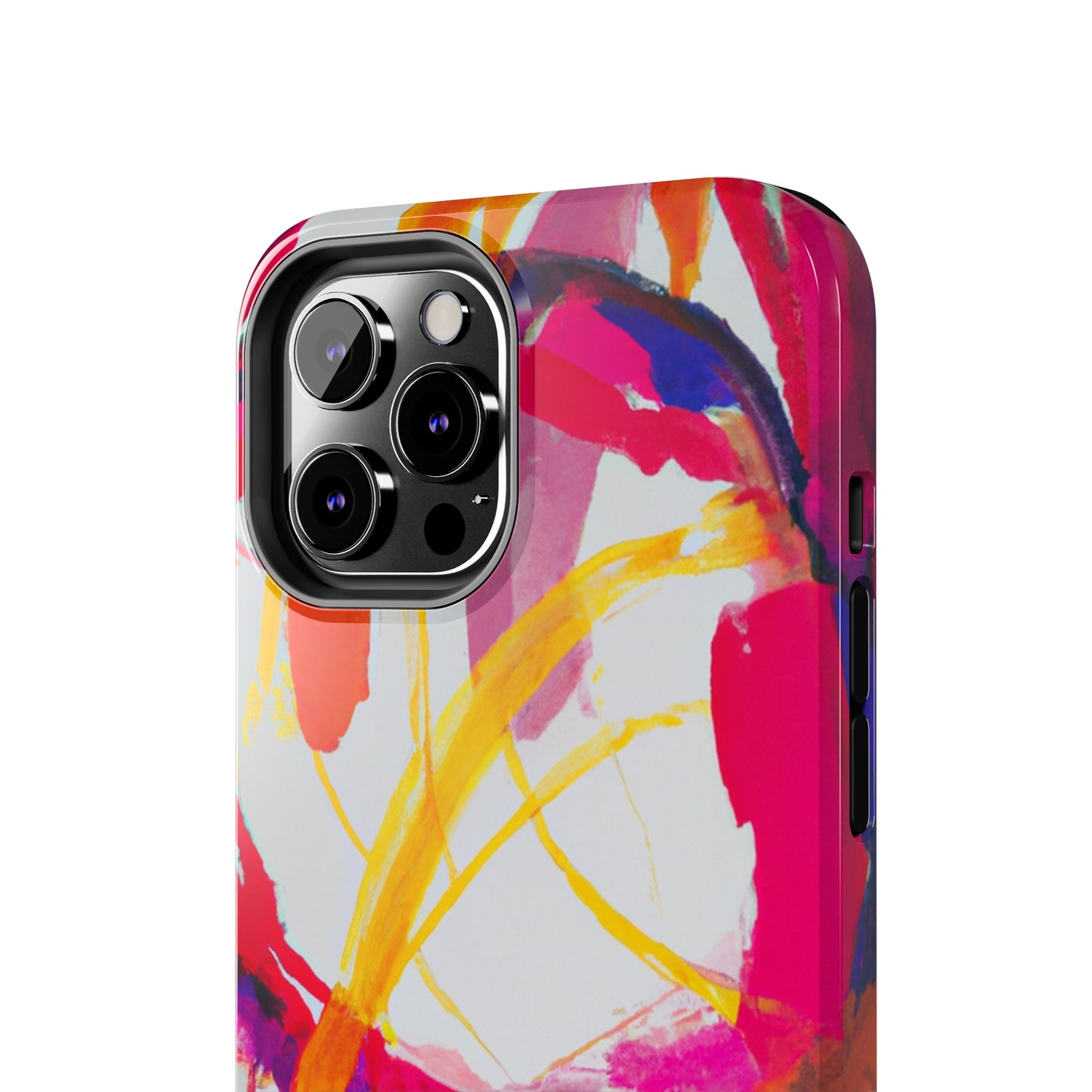 Tough Apple iPhone Cases Ft. Abstract Scarlet