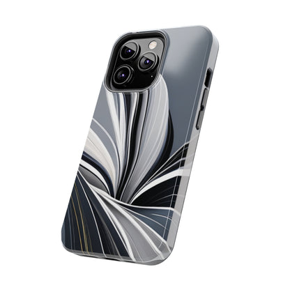 Strong Apple iPhone Cases Ft. Black and White Abstract Sail