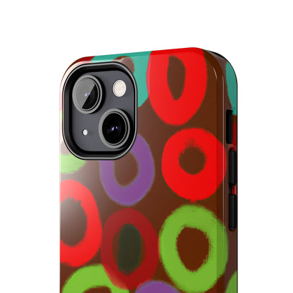 Tough Case-Mate iPhone Case Ft. Fruity Circles