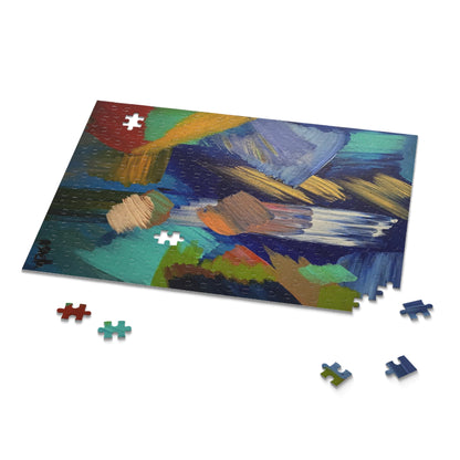 Puzzle Ft. Abstract Blue