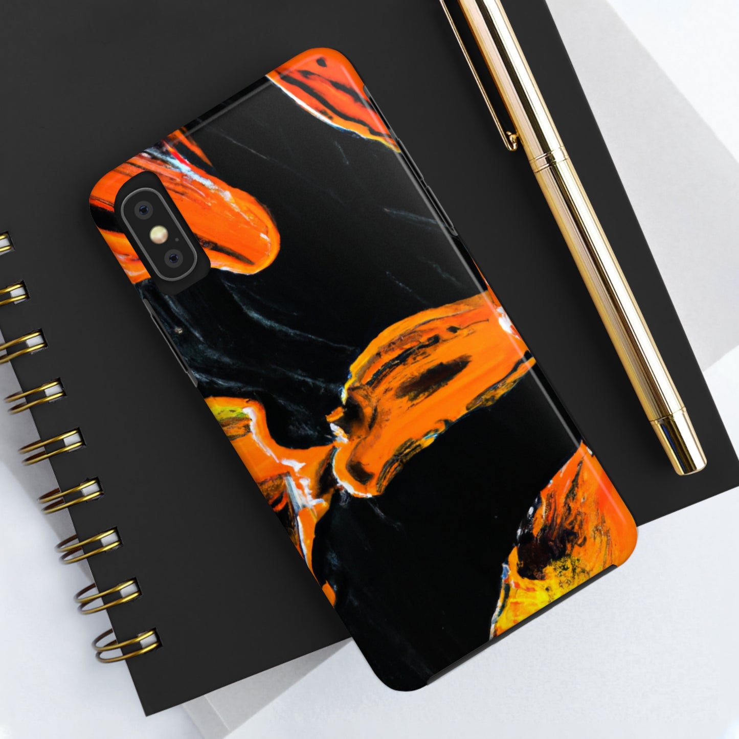 Tough Apple iPhone Cases Ft. Abstract Dark Halloween