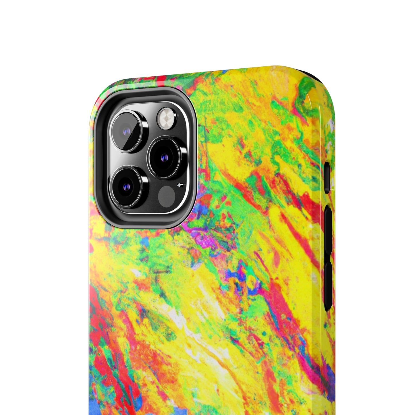 Tough Apple iPhone Cases Ft. Abstract Sherbet