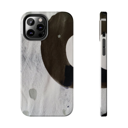 Strong Apple iPhone Case Ft. Abstract Half Circle