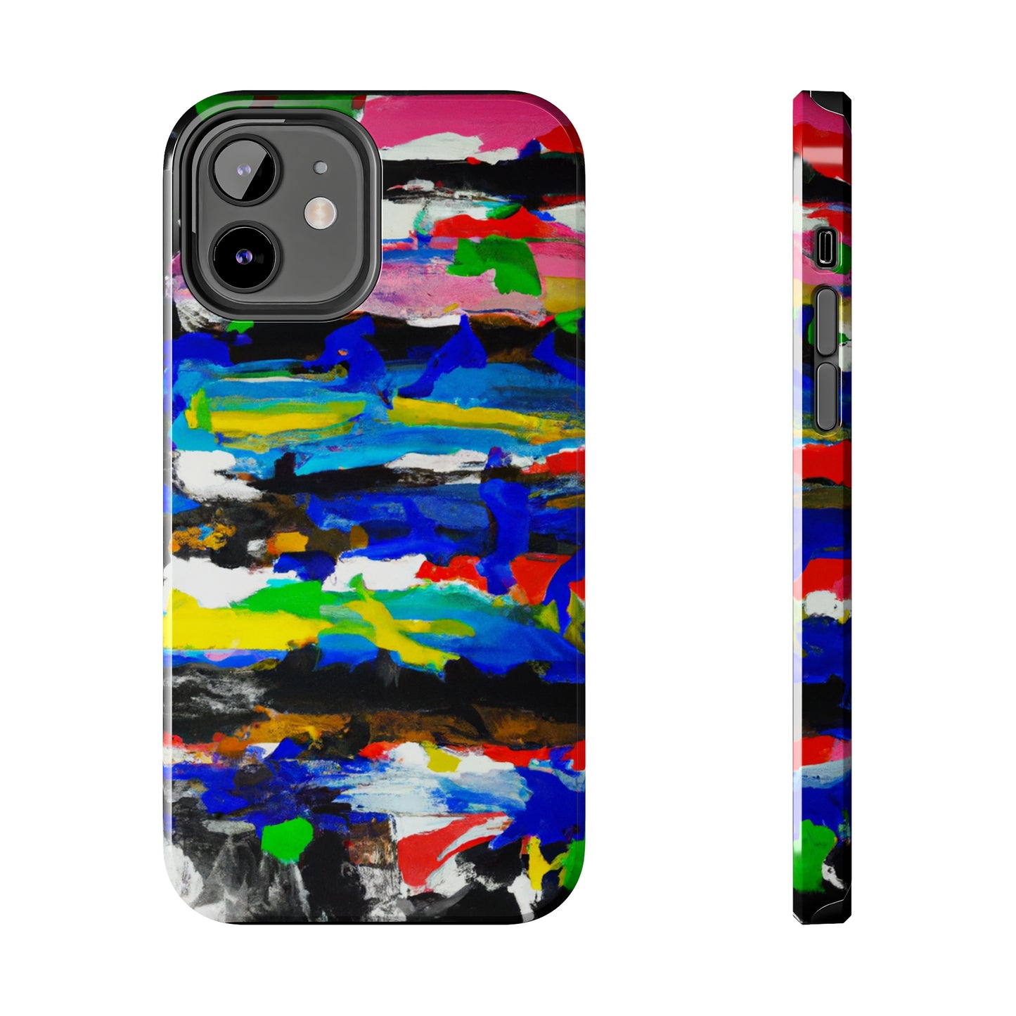 Tough Case-Mate iPhone Case Ft. Abstract Stripes