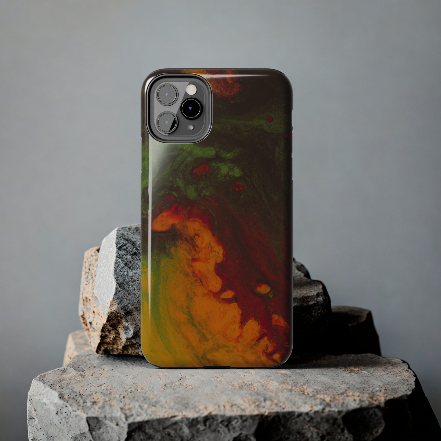 Tough Apple iPhone Case Ft. Abstract Gas Giant