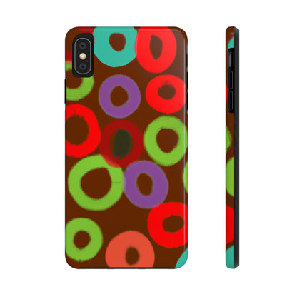 Tough Case-Mate iPhone Case Ft. Fruity Circles