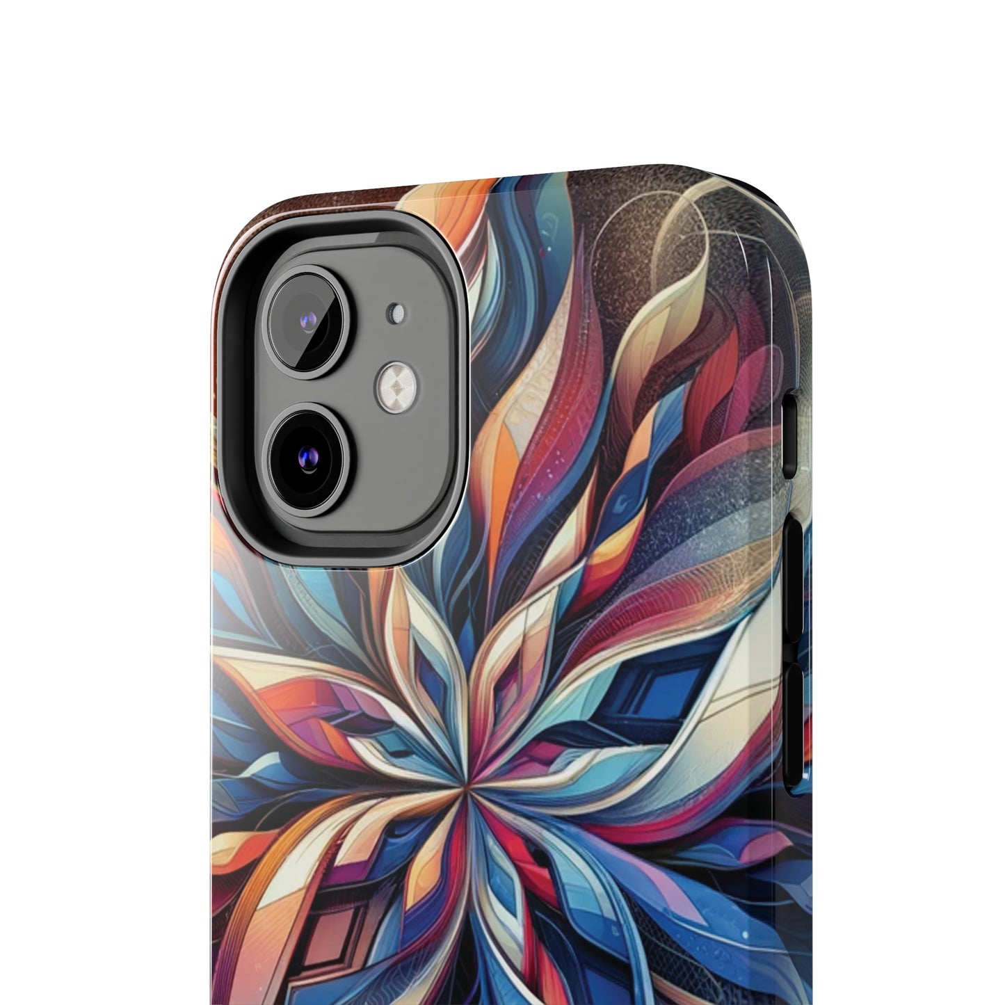 ToughDrop Apple iPhone Case Ft. Abstract Snowflake