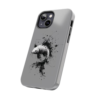 ToughDrop Apple iPhone Case Ft. Ink Blot Koi