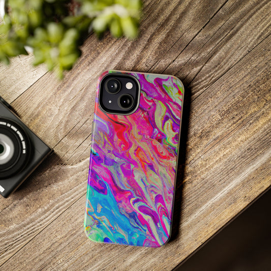 Tough Case-Mate iPhone Case Ft. Rainbow Waves