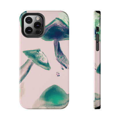 Tough Apple iPhone Cases Ft. Green Mushrooms