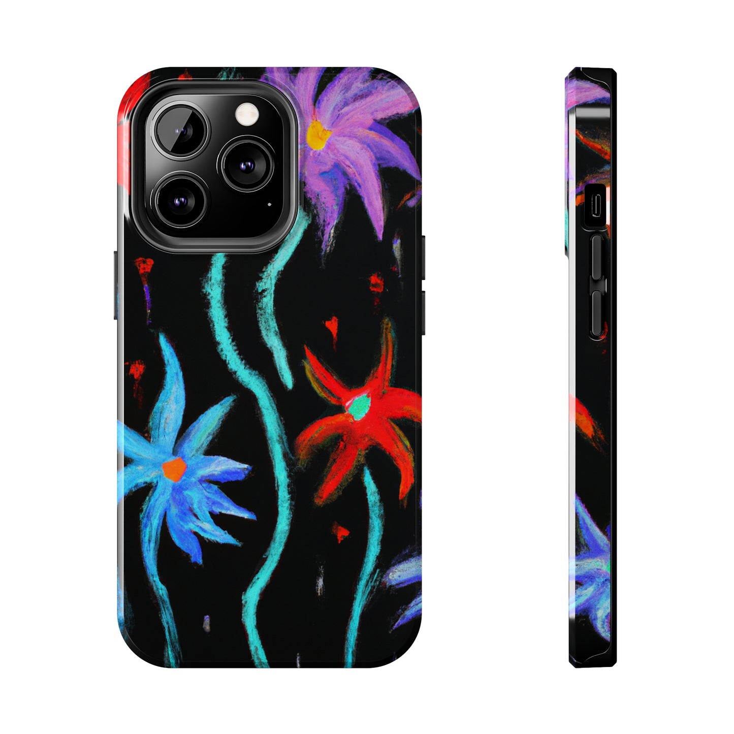 Tough Case-Mate iPhone Case Ft. Abstract Flowers