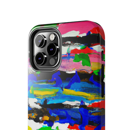 Tough Case-Mate iPhone Case Ft. Abstract Stripes