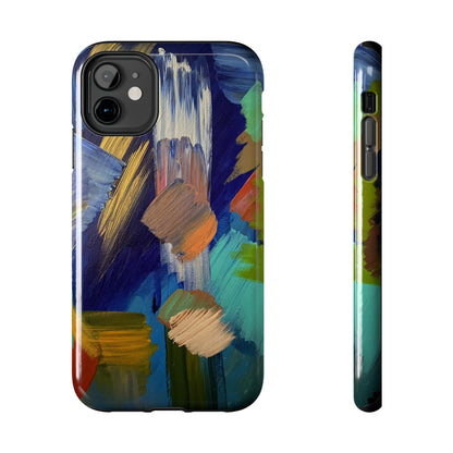 Tough Case-Mate iPhone Case Ft. Abstract Blue