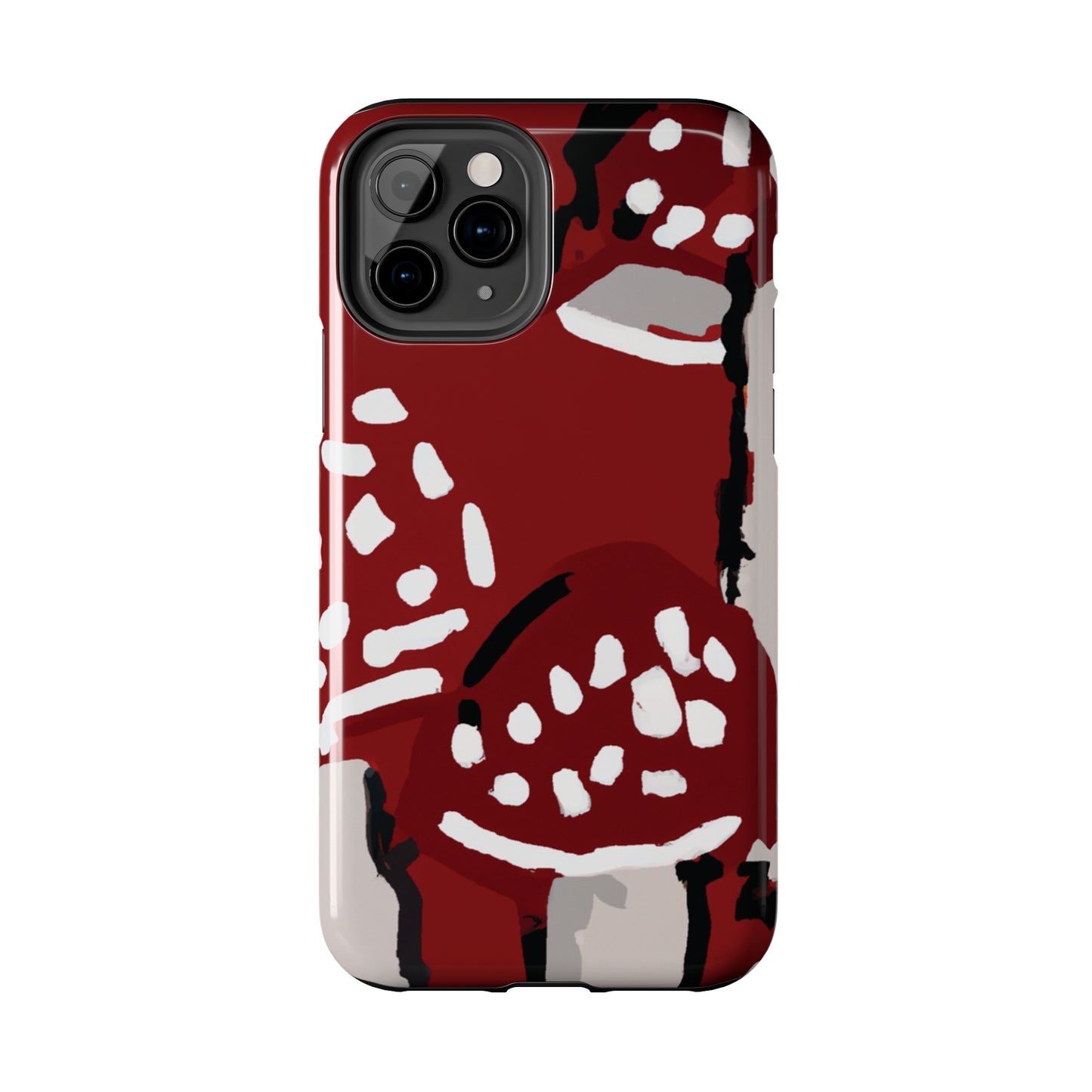 Tough Apple iPhone Cases Ft. Cartoon Mushrooms