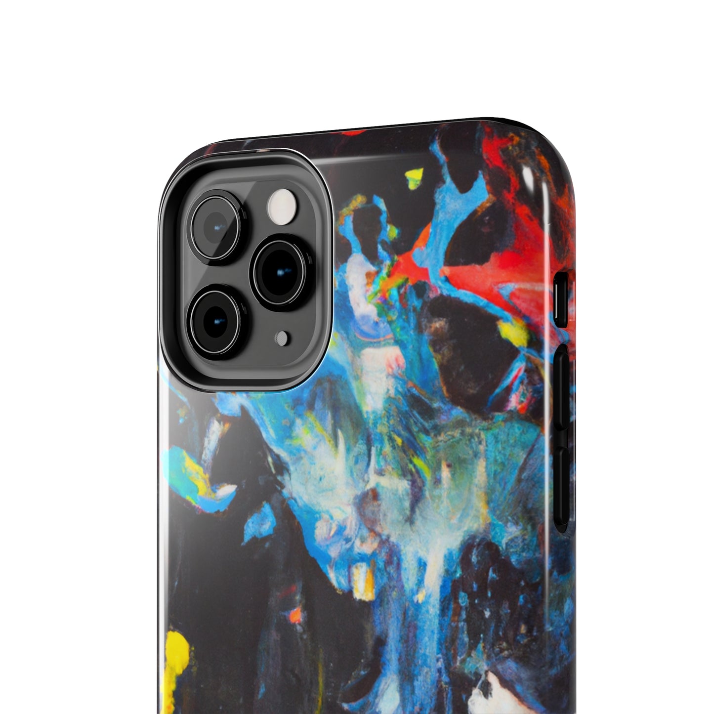 Tough Case-Mate iPhone Case Ft. Blue Splat