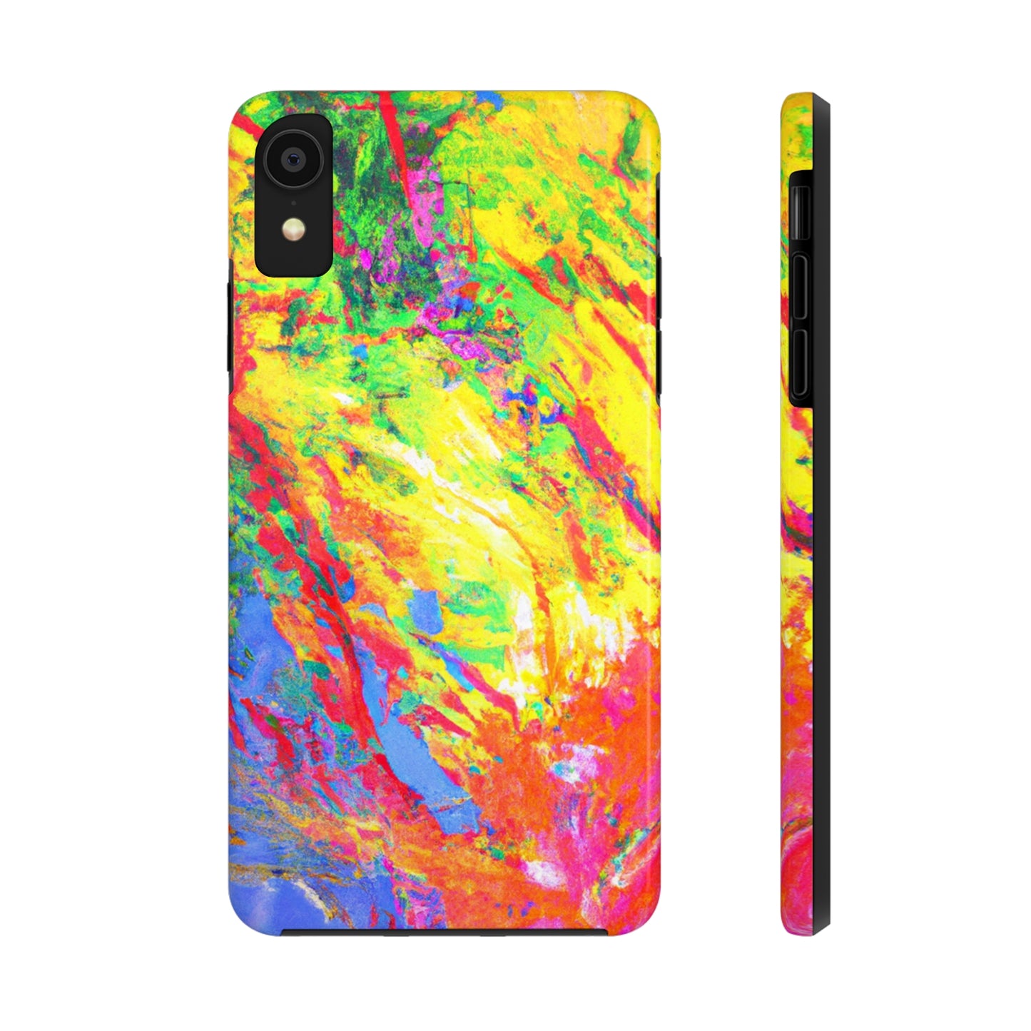 Tough Apple iPhone Cases Ft. Abstract Sherbet