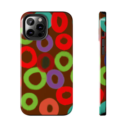 Tough Case-Mate iPhone Case Ft. Fruity Circles