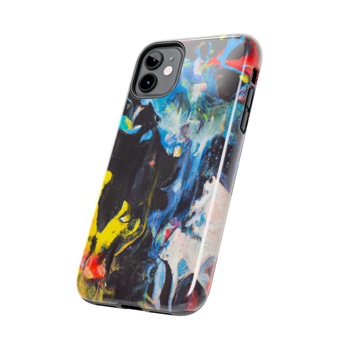 Tough Case-Mate iPhone Case Ft. Blue Splat