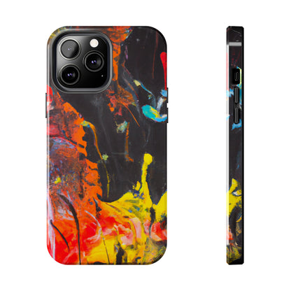 Tough Case-Mate iPhone Case Ft. Abstract Orange