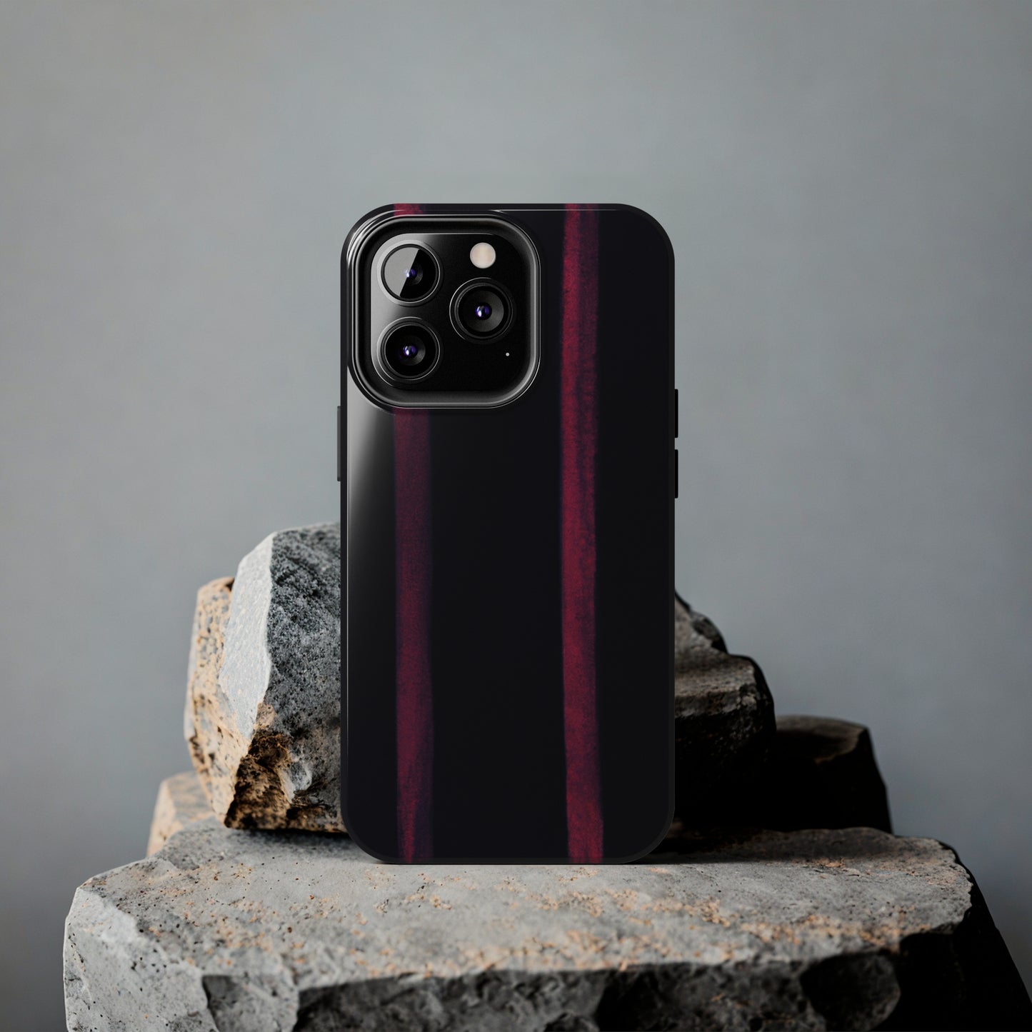 Tough Apple iPhone Cases Ft. Dark Stripes