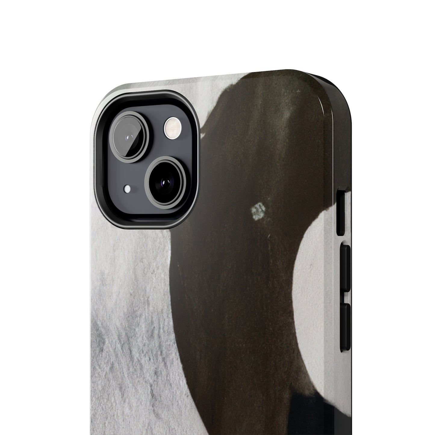 Strong Apple iPhone Case Ft. Abstract Half Circle