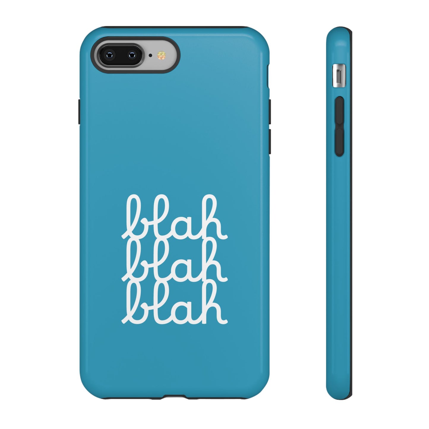 Tough Phone Case Ft. blahblahblah Turquoise