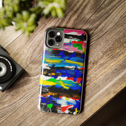 Tough Case-Mate iPhone Case Ft. Abstract Stripes