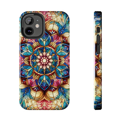 ToughDrop Apple iPhone Case Ft. Stained Glass Fractal