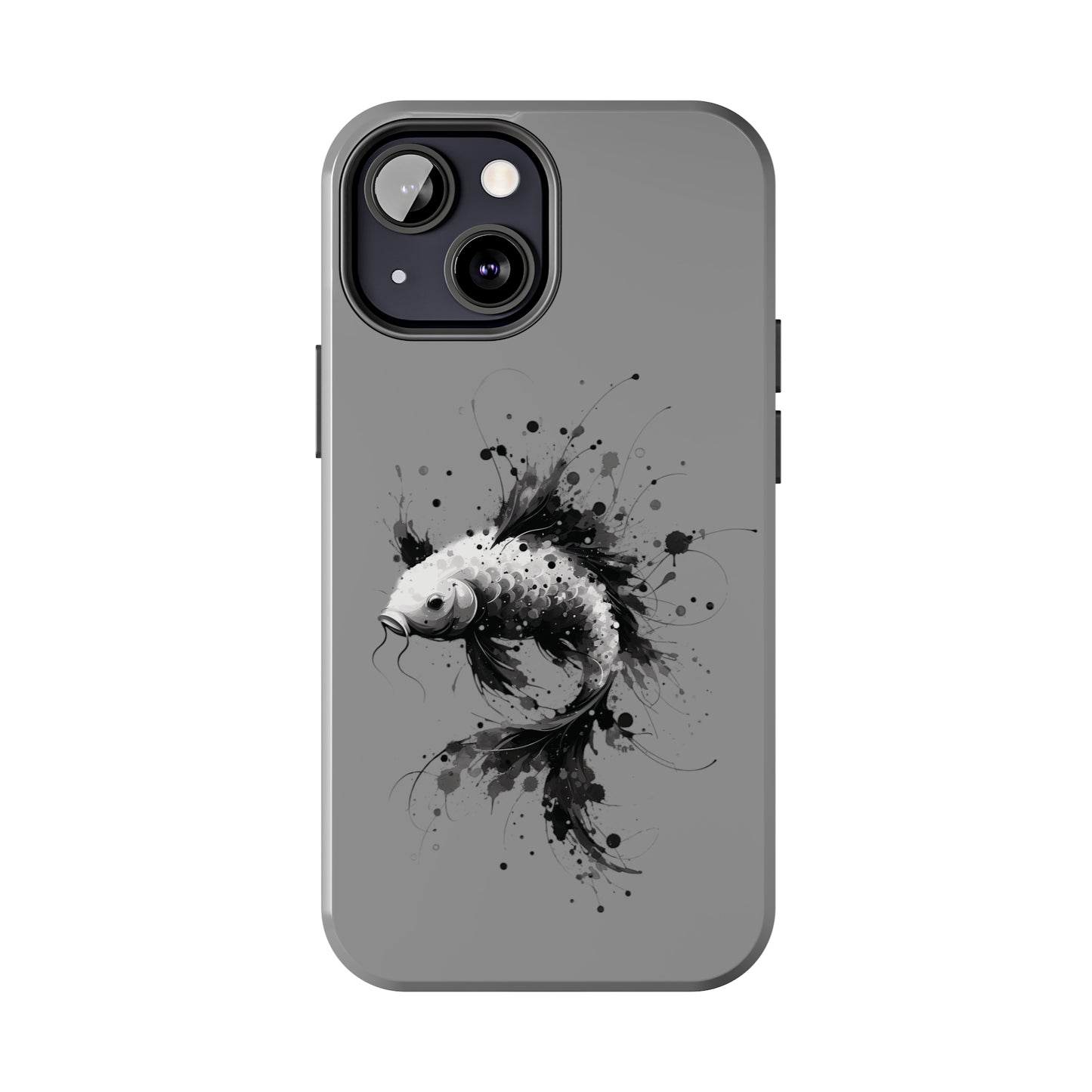 ToughDrop Apple iPhone Case Ft. Ink Blot Koi