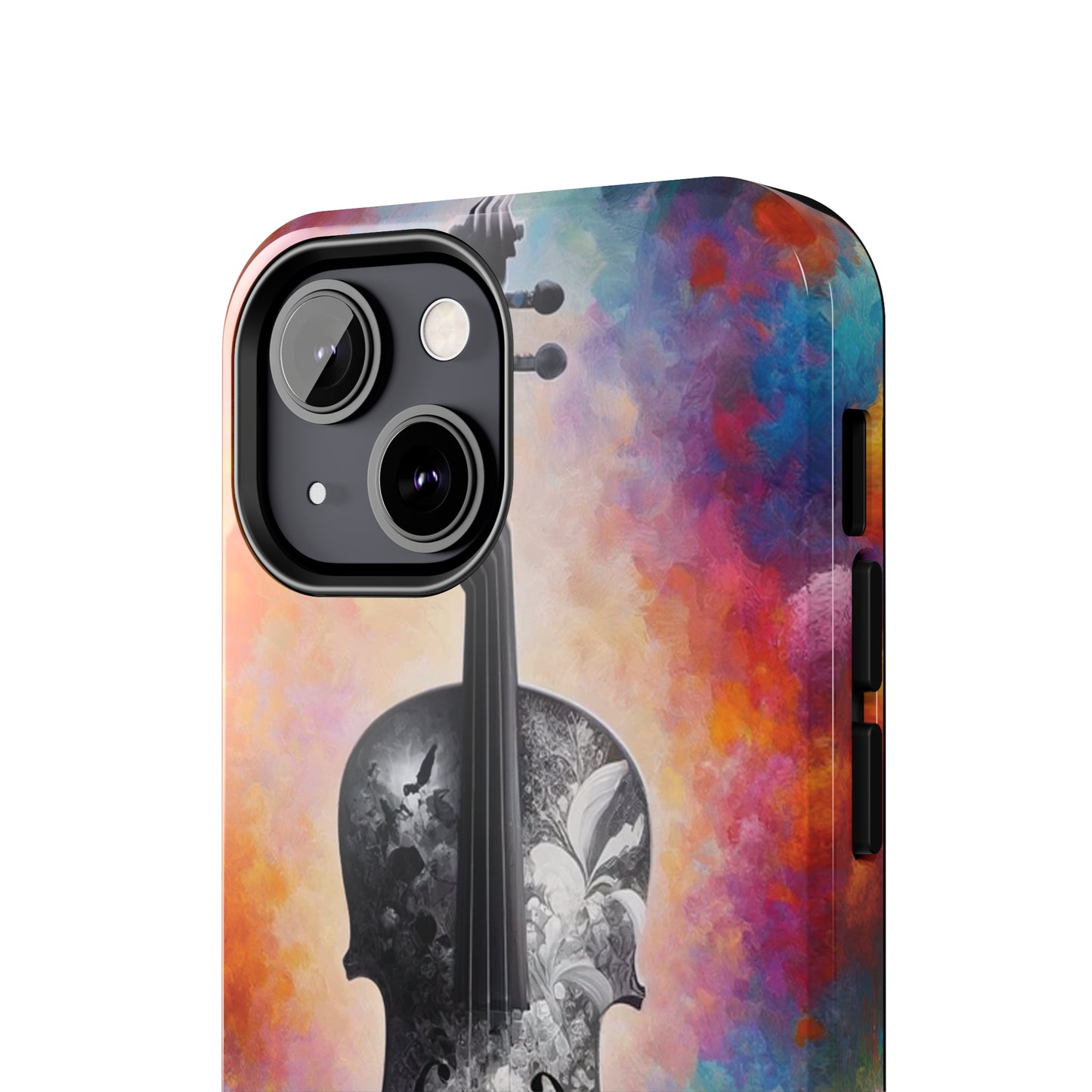 ToughDrop Apple iPhone Case Ft. Greyscale Violin