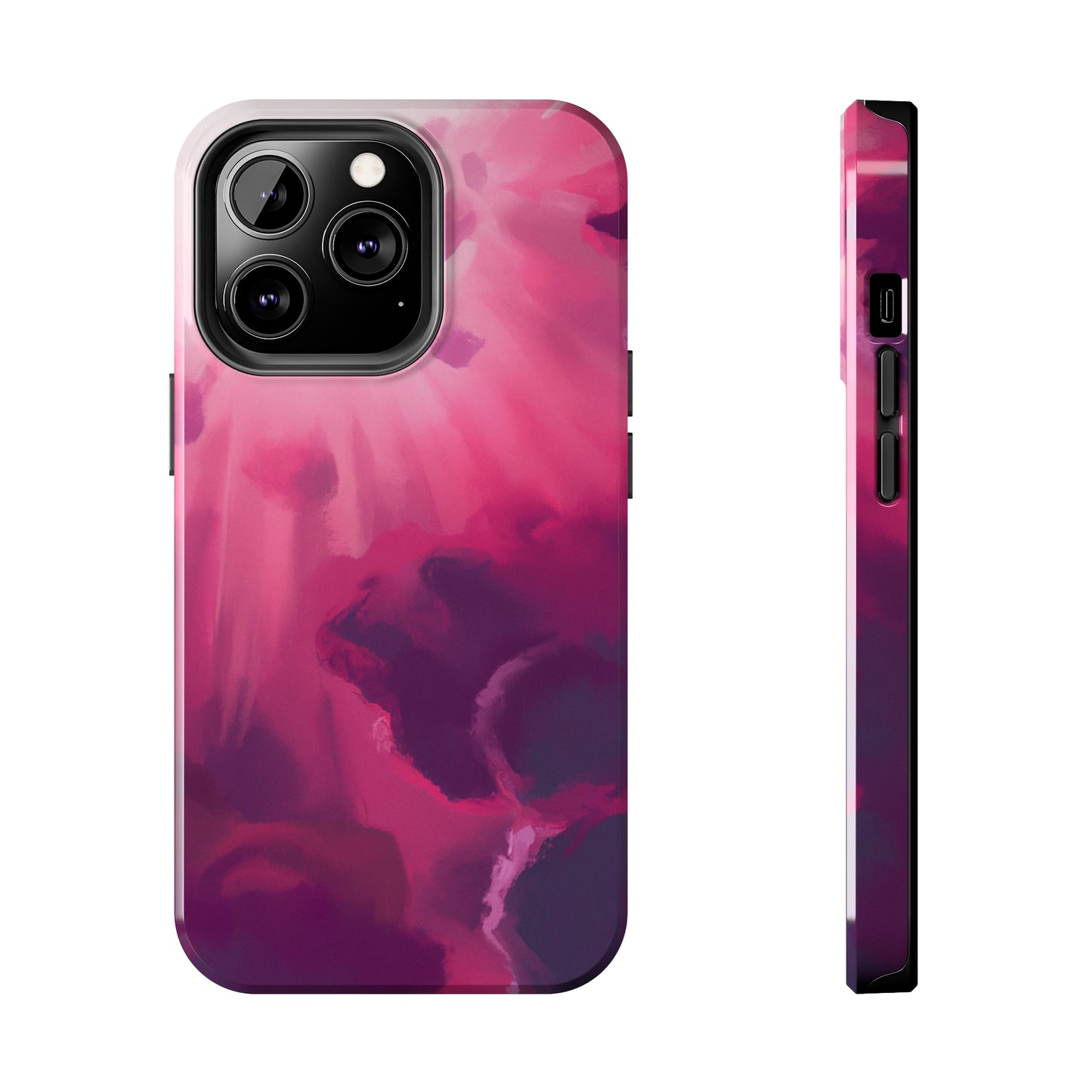 Tough Case-Mate iPhone Case Ft. Abstract Pink Sky